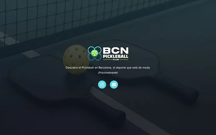 Barcelona Pickleball, desde su propia web
